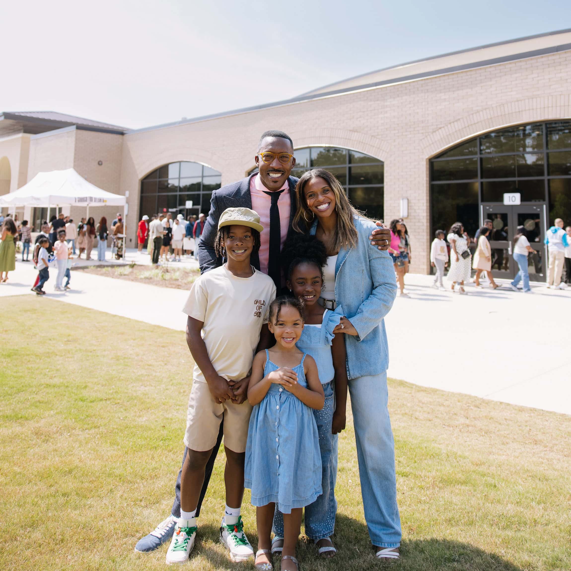 Pastors Mayo and Kai Sowell with their family